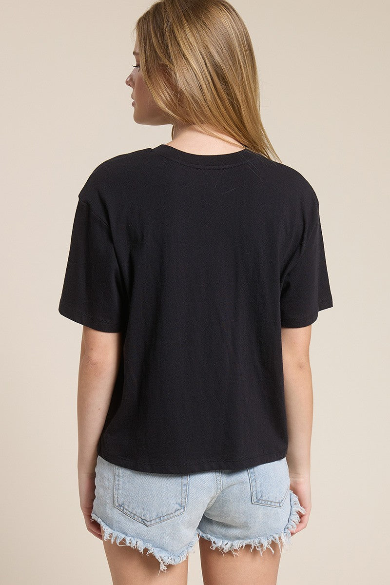 Raised On Country Music Vintage Graphic Top