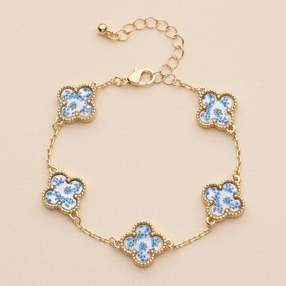 Fancy That Clover Charm Bracelet