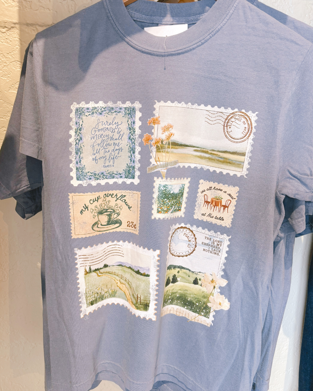 My Cup Overflows Stamp Tee