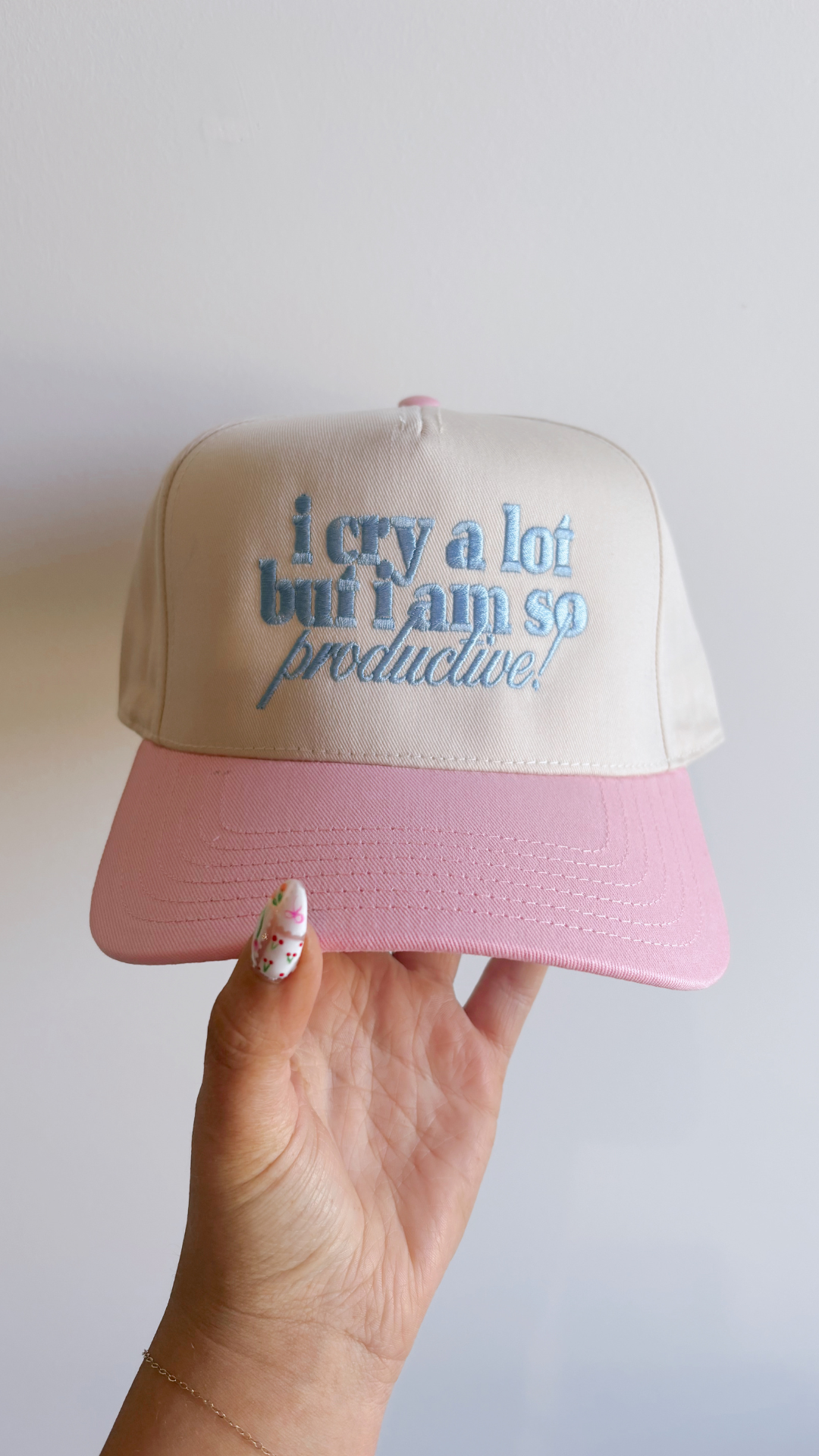 Cry A Lot Trucker Hat