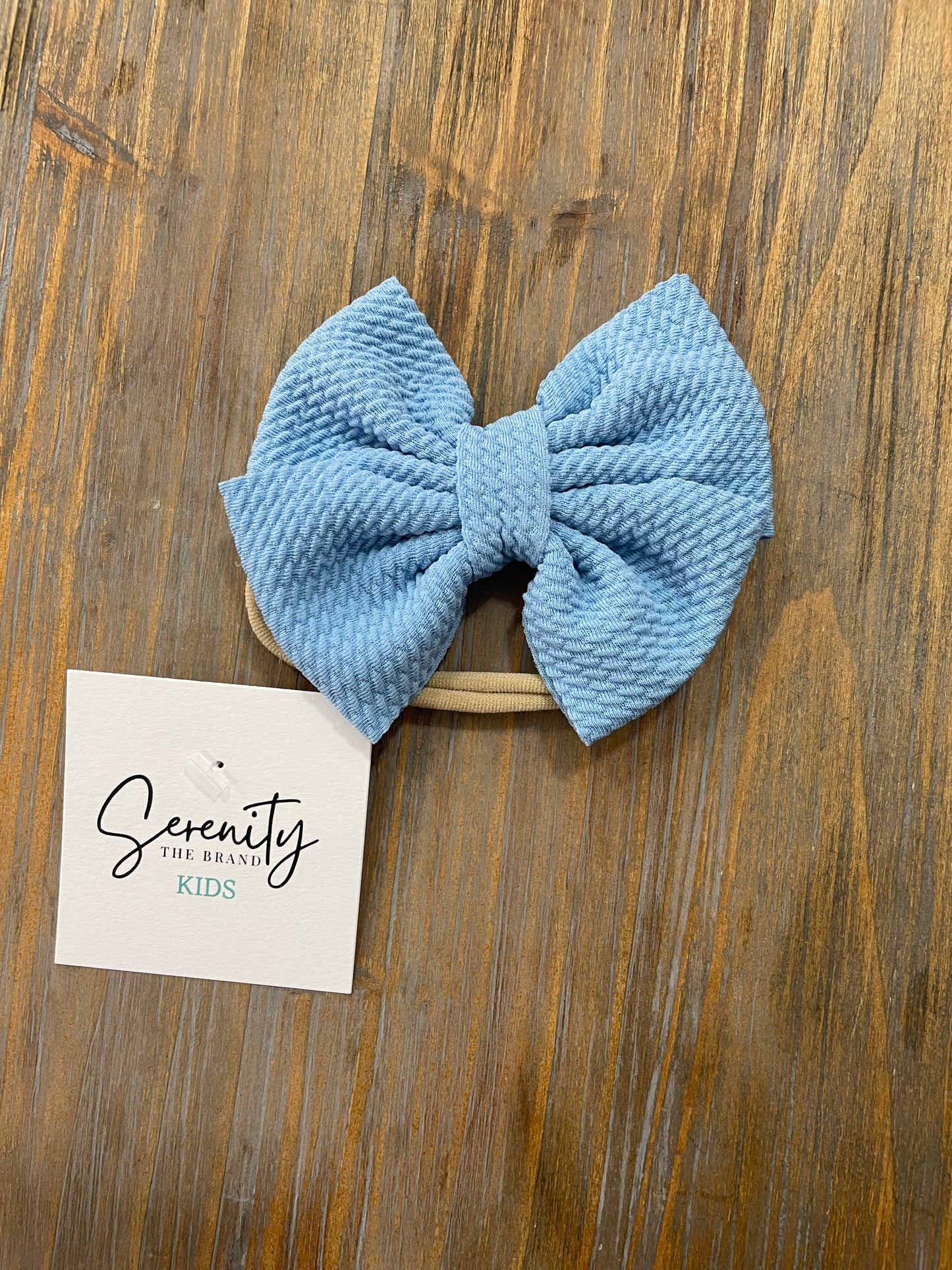 Baby Bow-Blue