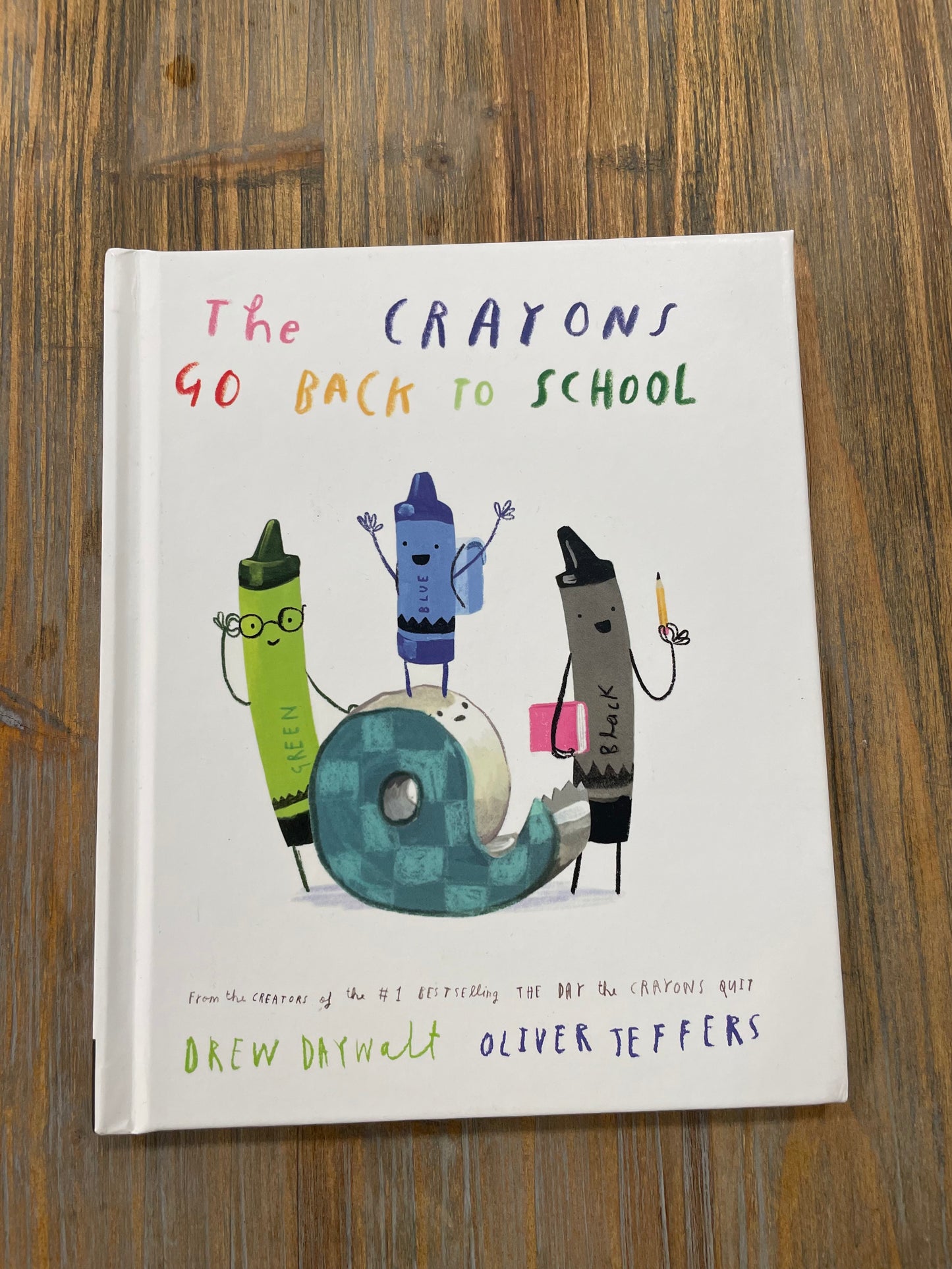 The Crayons Go Back To School
