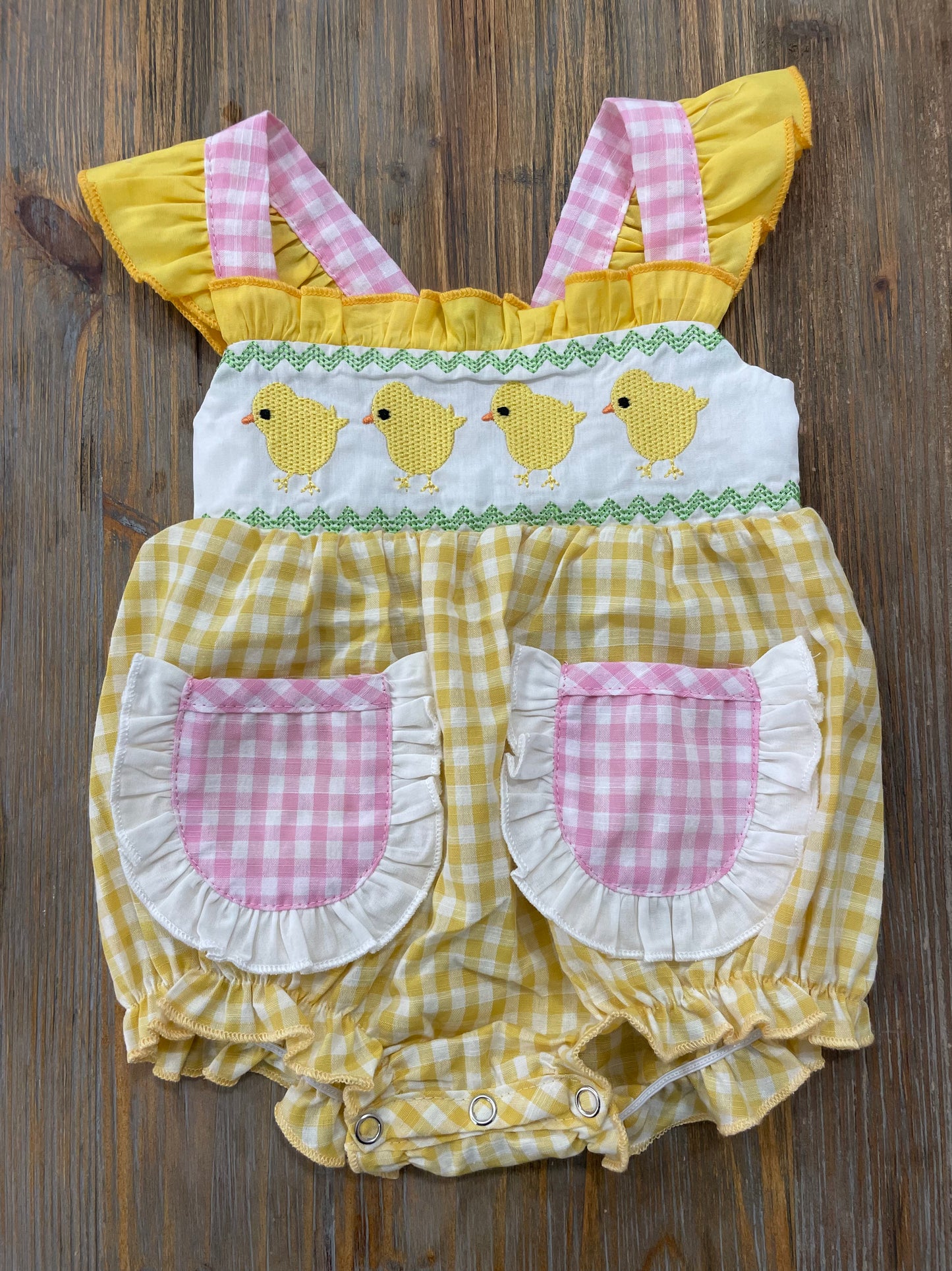 Pink & Yellow Duck Outfit