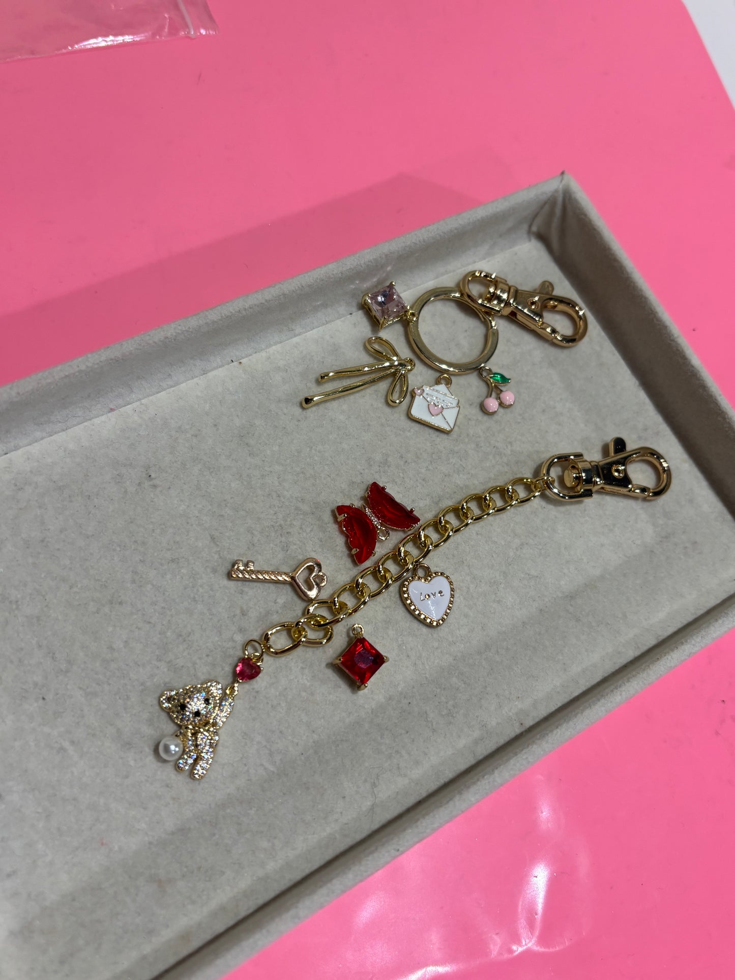 Custom Charm Keychain