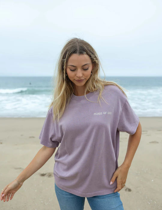 Peace Of God Purple Tee