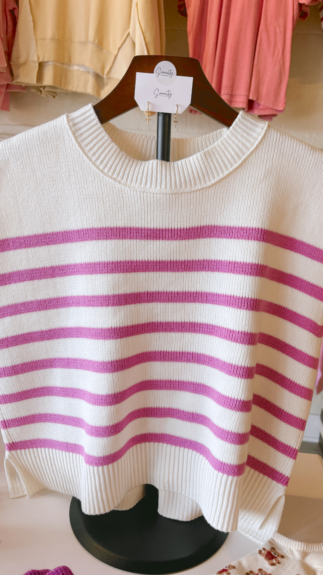 Striped Sweater Vest