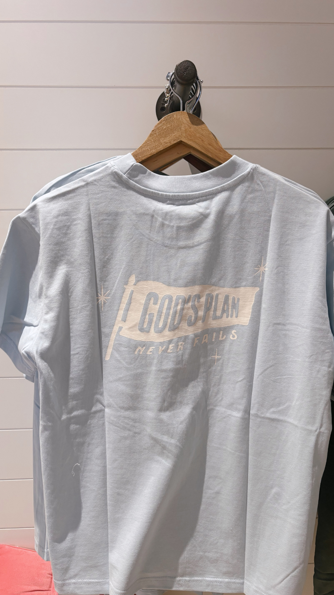 God's Plan Lt. Blue Tee