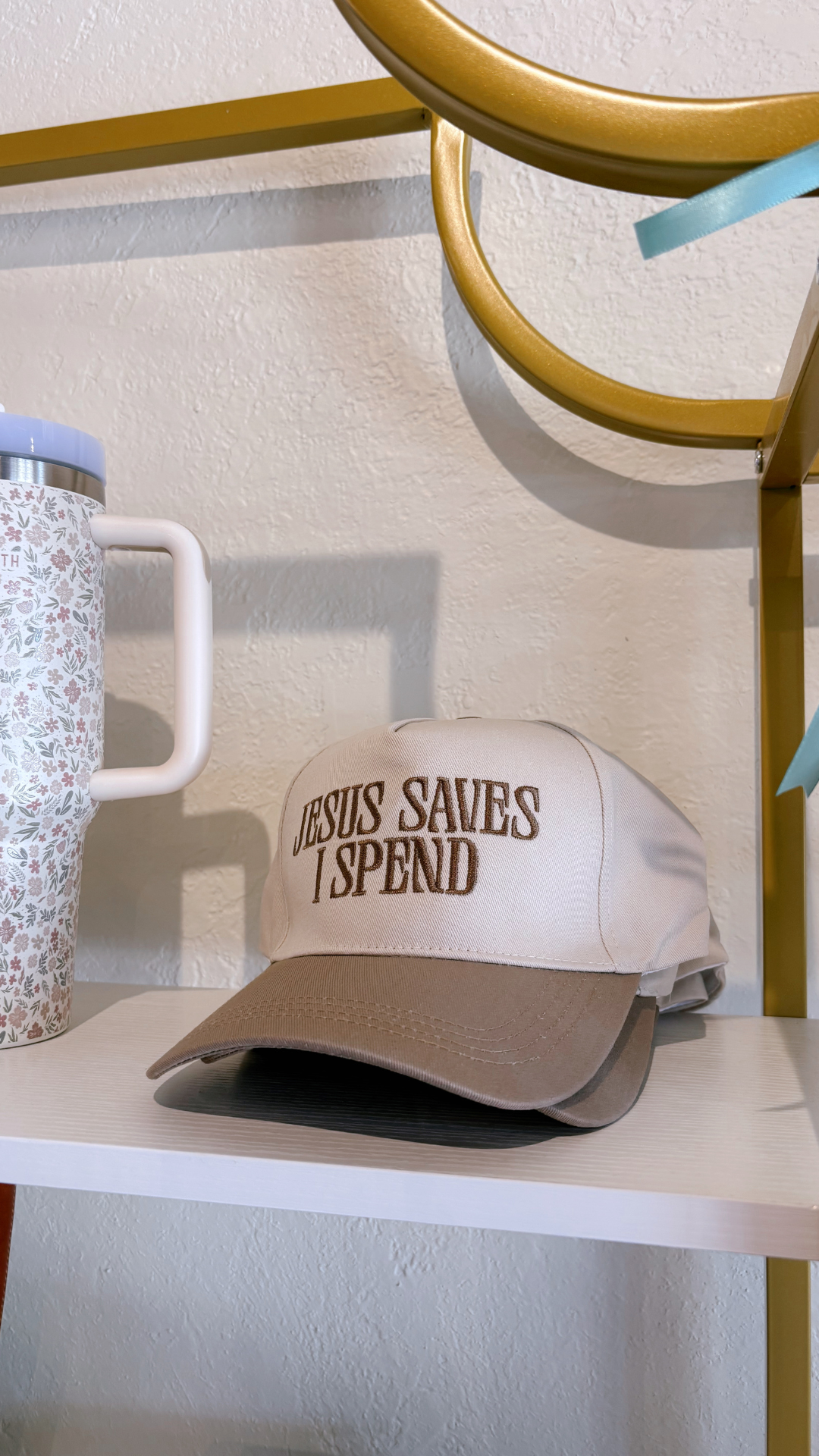 Jesus Saves I Spend Trucker Hat