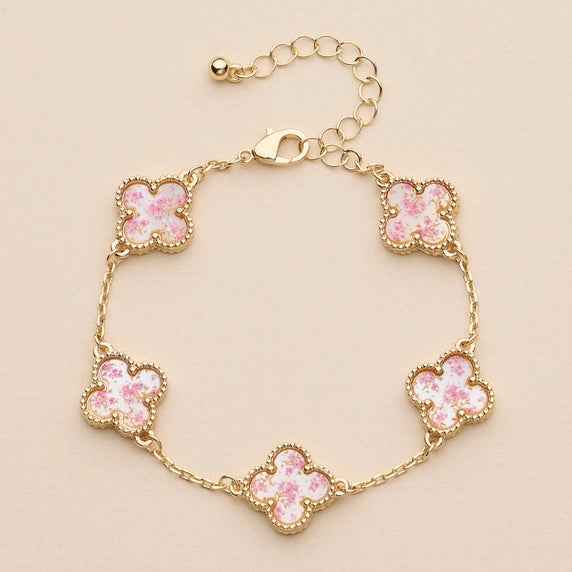 Fancy That Clover Charm Bracelet