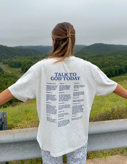 Talk To God Tee