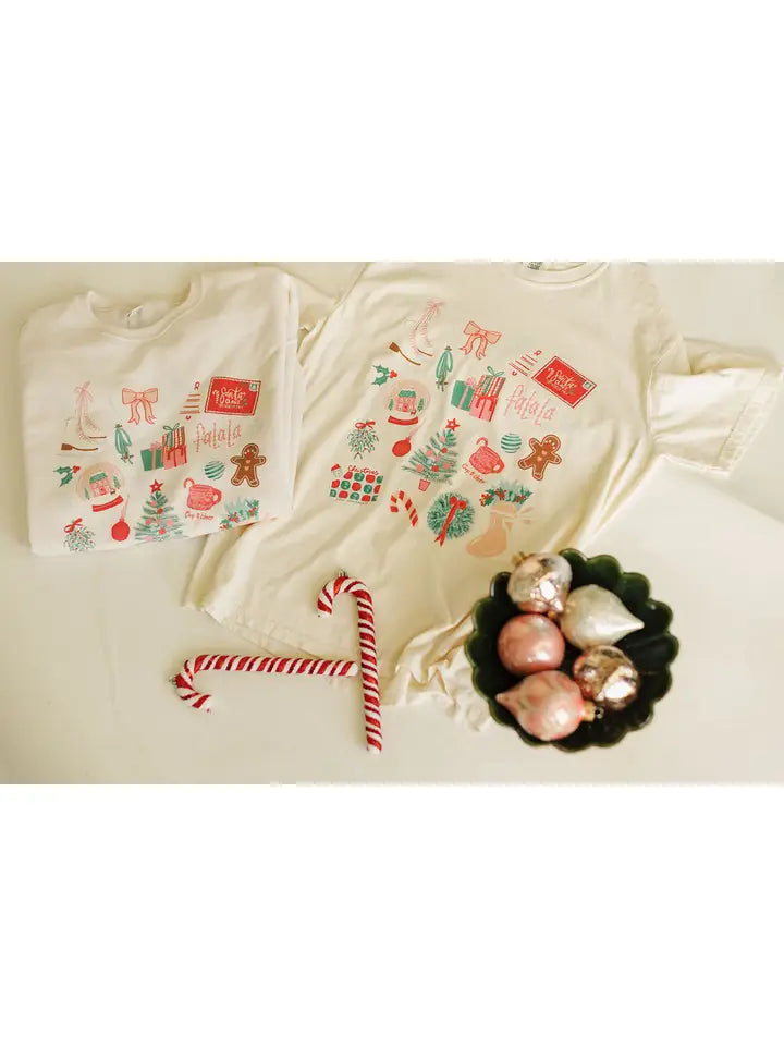 Christmas Collage Graphic Tee