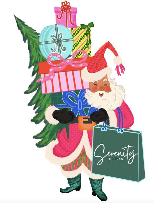 Santa shops Serenity Crewneck