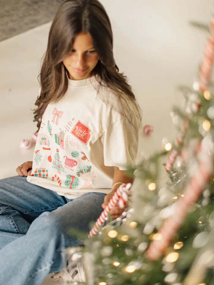 Christmas Collage Graphic Tee