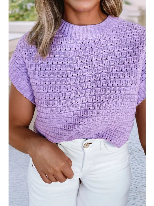Purple Summer Top