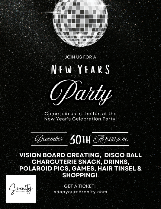 New Year Celebration at Serenity The Brand - TICKET