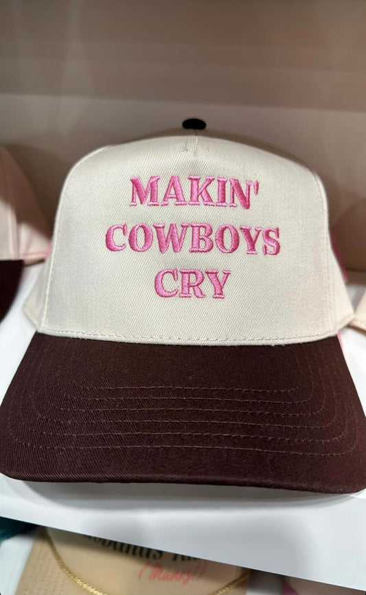 Makin' Cowboys Cry Trucker Hat