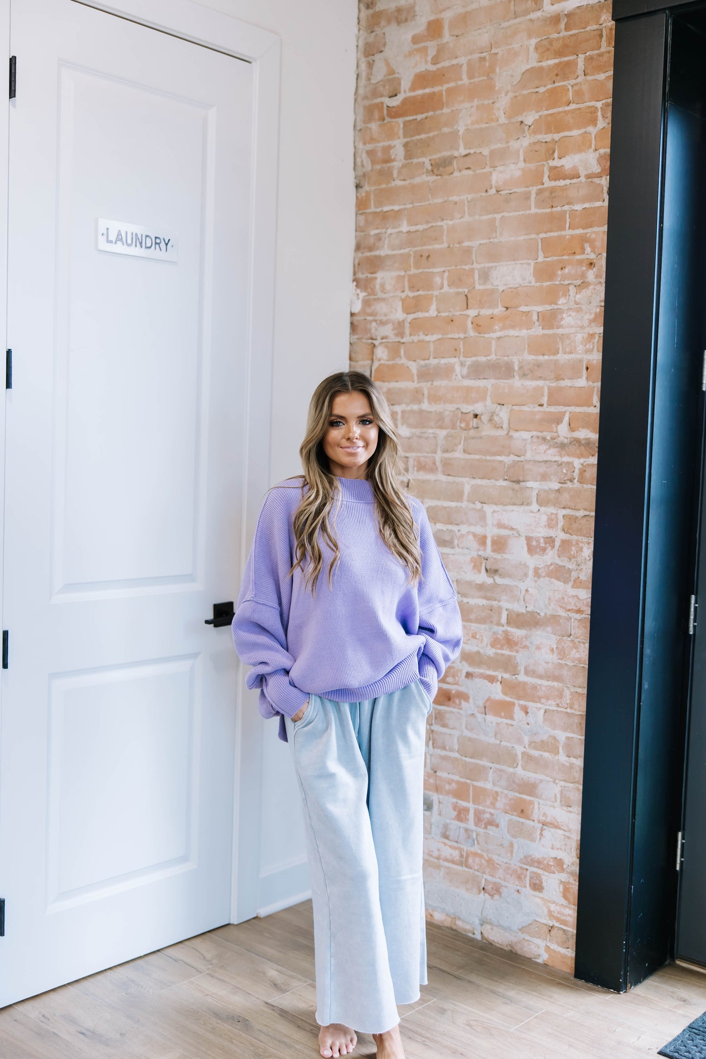 Purple Oversized Sweater