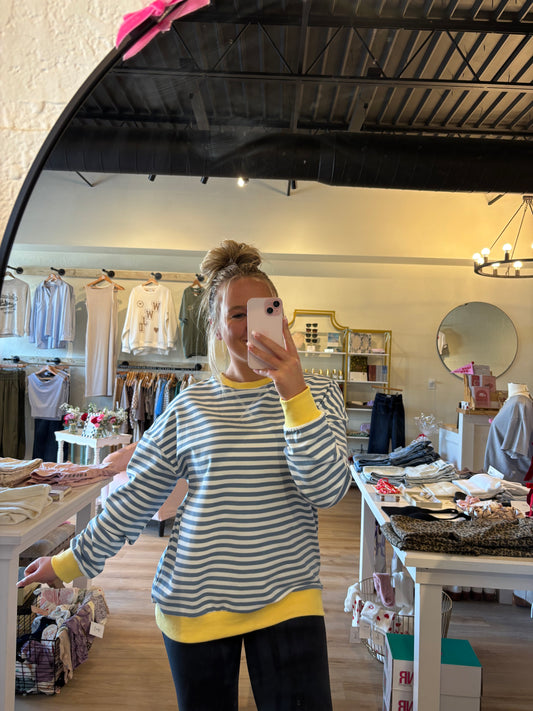 Sunshine and Blue Skies Pullover