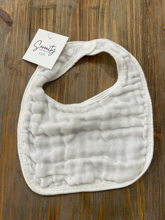 Cloth Bib-White