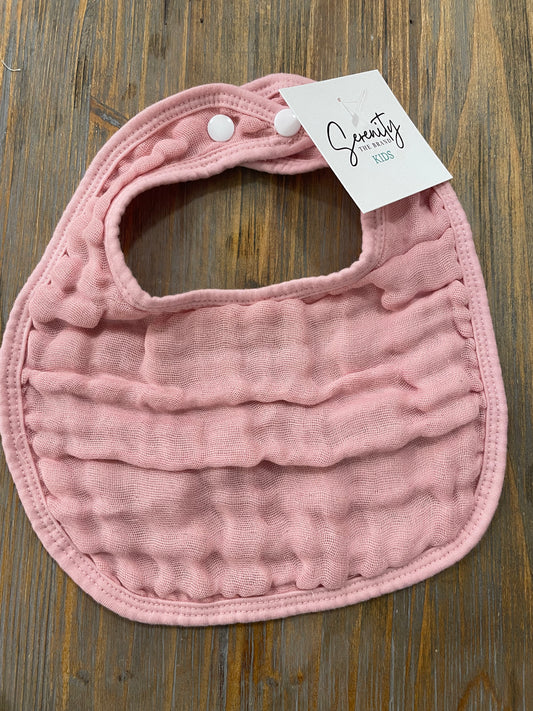 Cloth Bib-Pink