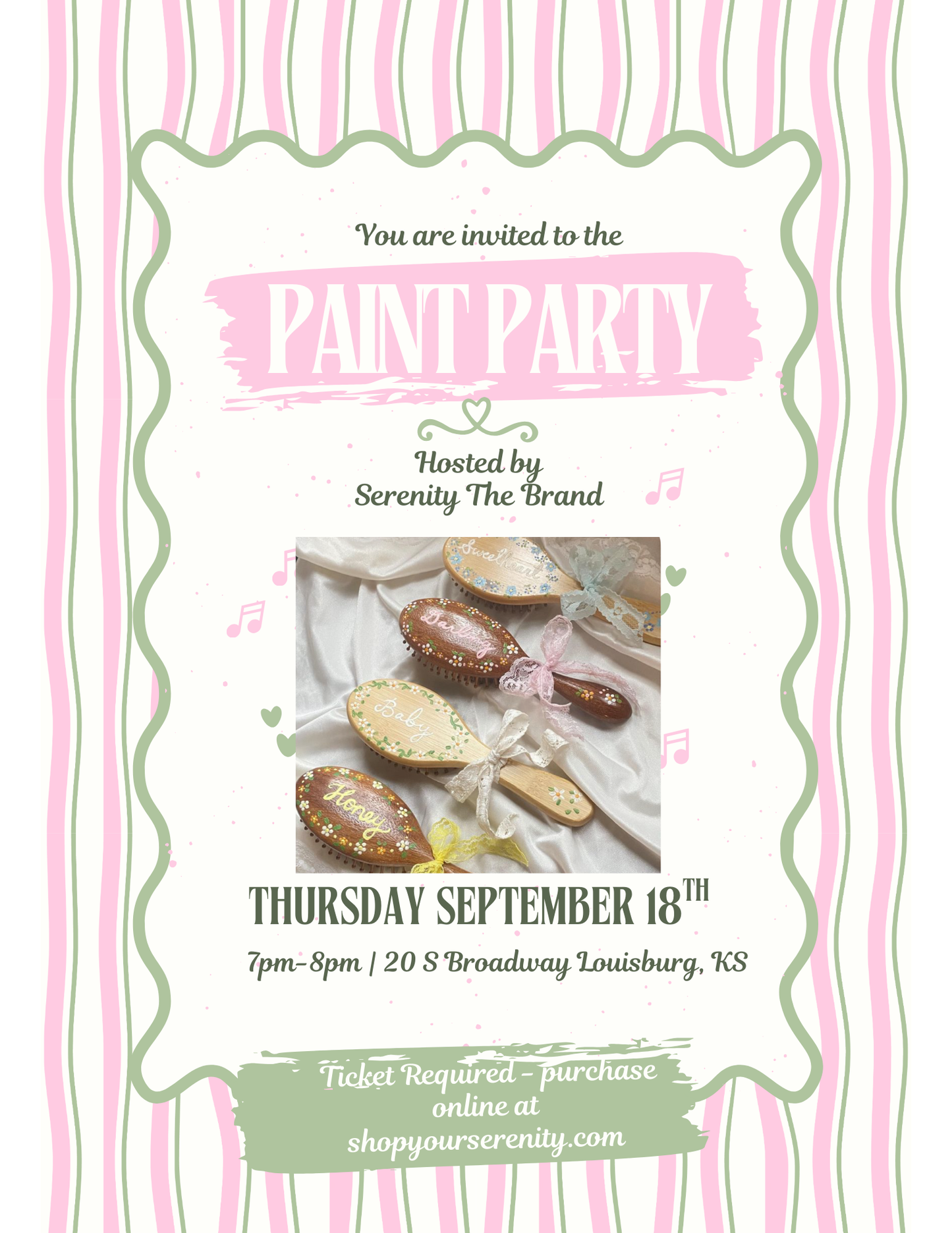Paint Party Ticket - Thursday September 18th