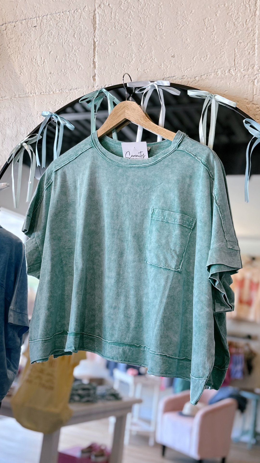 Vintage Wash Cropped Tee