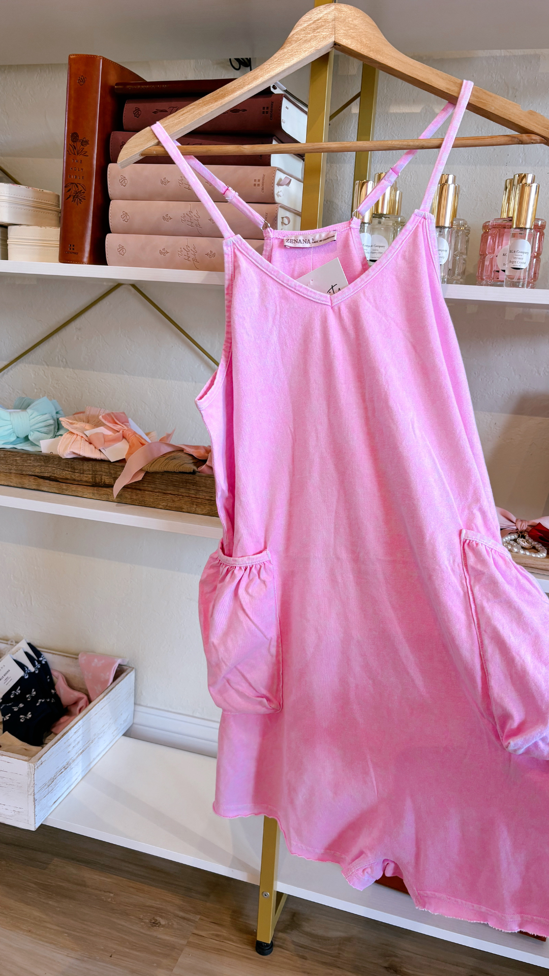 Vintage Wash Comfy Romper