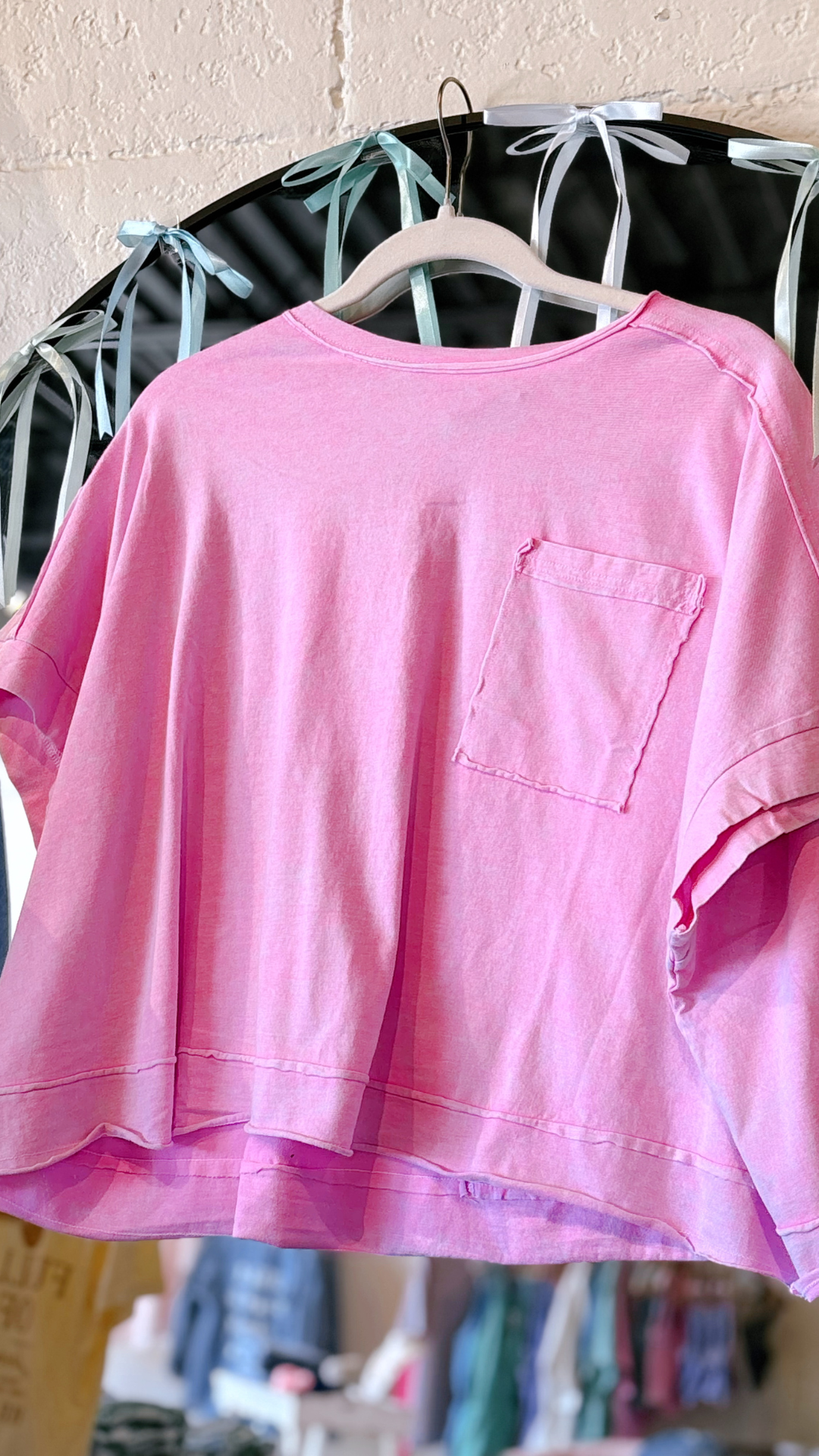 Vintage Wash Cropped Tee