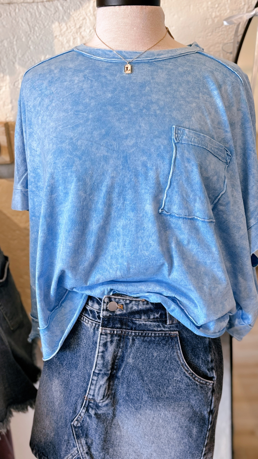 Vintage Wash Cropped Tee