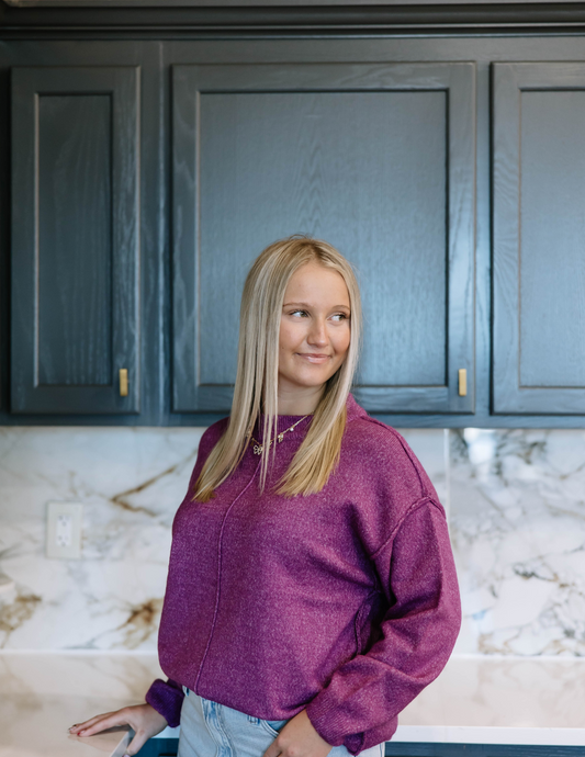 Magenta Sweater