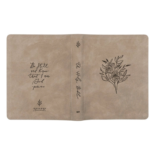 Kjv Large Print Notetaking Bible: Marlo Theme