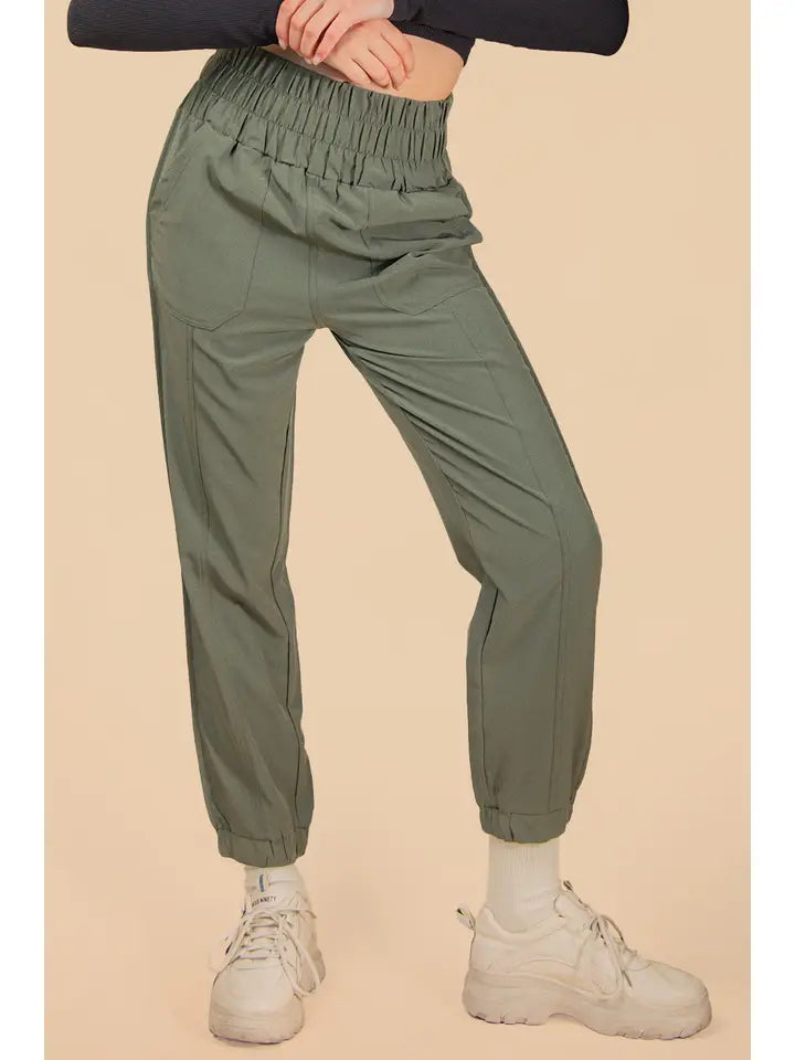 Windbreaker Athletic Jogger Pants